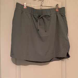 RBX Athletic Skort in sage green